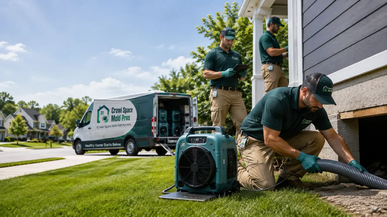 Crawl Space Mold Removal in Soquel, CA